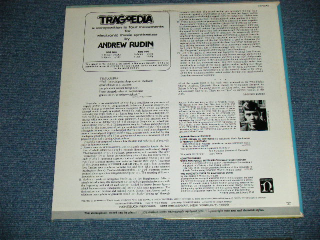 画像: ANDREW RUDIN - TRAGOEDIA ( SYNTHESIZER  ) ( Ex+/Ex+++ )  / 1970's US AMERICA ORIGINAL  Used LP 