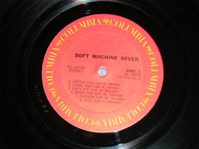 画像: SOFT MACHINE -  SOFT MACHINE 7  (Ex++/Ex+++)  / 1974  US AMERICA ORIGINAL  Used LP