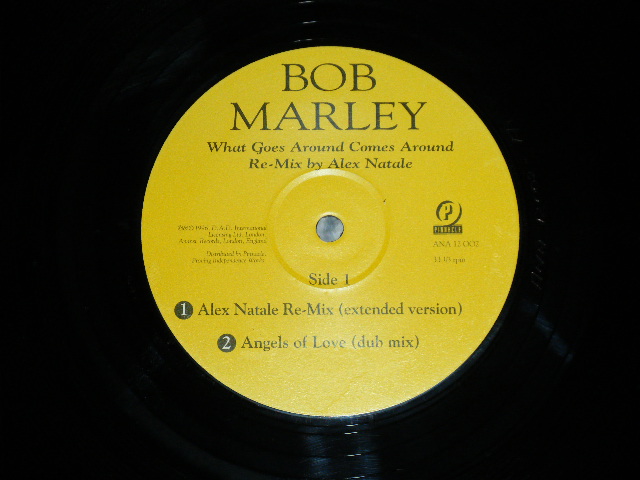 画像: BOB MARLEY -  WHAT GOES AROUND COMES AROUND ( Ex+++/MINT ) / 1996 UK ENGLAND ORIGINAL Used 12" 