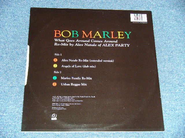 画像: BOB MARLEY -  WHAT GOES AROUND COMES AROUND ( Ex+++/MINT ) / 1996 UK ENGLAND ORIGINAL Used 12" 