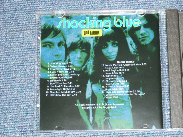 画像: SHOCKING BLUE - 3rd ALBUM +Bonus  ( NEW)   / 2002 NETHERLANDS (HOLLAND) "BRAND NEW" CD