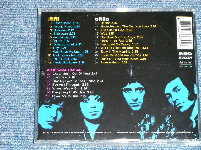 画像: SHOCKING BLUE - INKPOT & ATTICA+Bonus ( 2 in 1 ) ( NEW)   / 1998 NETHERLANDS (HOLLAND) "BRAND NEW" CD