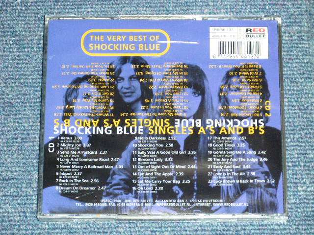 画像: SHOCKING BLUE - THE VERY BEST OF SHOCKING BLUE : SINGLES A'S and B'S ( NEW)   / 2002 NETHERLANDS (HOLLAND) "BRAND NEW" 2-CD'S