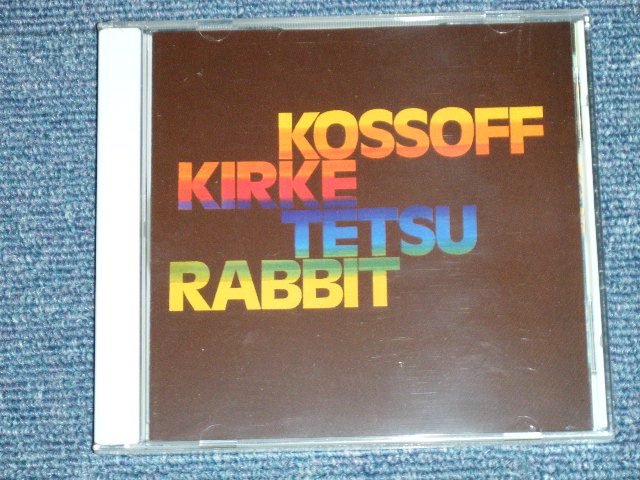 画像1: KOSSOFF KIRK TETSU RABBIT (of FREE)  - KOSSOFF KIRK TETSU RABBIT  (SEALED )  / 1995 GERMAN GERMANY  "BRAND NEW SEALED" CD