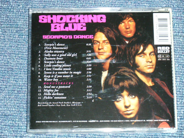 画像: SHOCKING BLUE - SCORPIO'S DANCE +Bonus  ( NEW)   / 1998 NETHERLANDS (HOLLAND) "BRAND NEW" CD