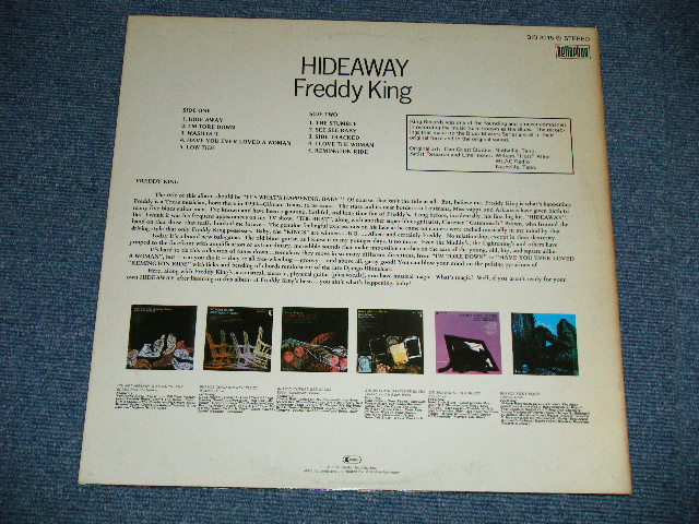 画像: FREDDY / FREDDIE KING - HIDE AWAY ( Ex++/MINT-)  /  1976 WEST-GERMANY GERMAN  Used LP 