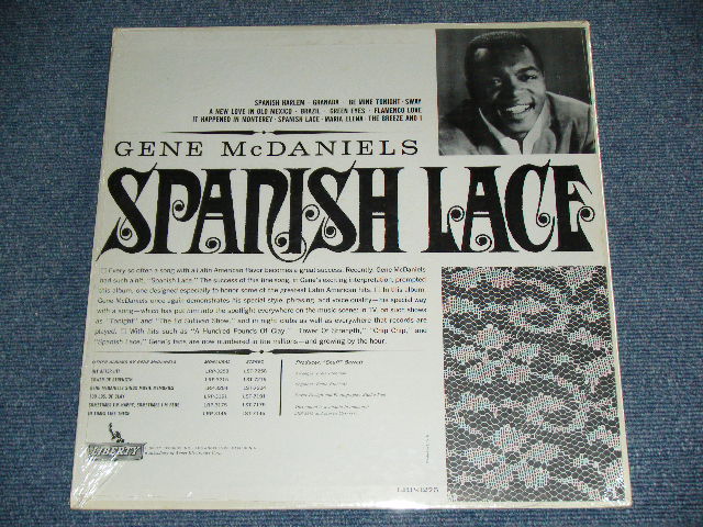 画像: GENE McDANIELS (EUGENE MCDANIELS  ) -SPANISH LACE / 1963 US AMERICA ORIGINAL  MONO Used LP   