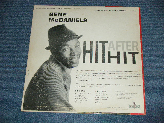 画像: GENE McDANIELS (EUGENE MCDANIELS  ) - HIT AFTER HIT ( Ex/Ex++ ) / 1962 US AMERICA ORIGINAL  STEREO Used LP   
