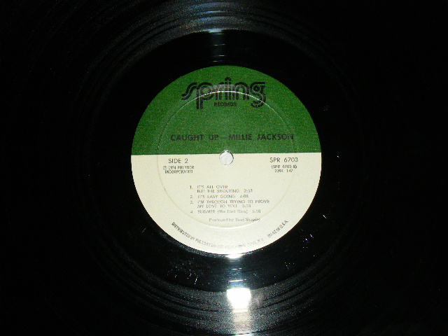 画像: MILLIE JACKSON - CAUGHT UP / 1974 US AMERICA ORIGINAL Used LP 
