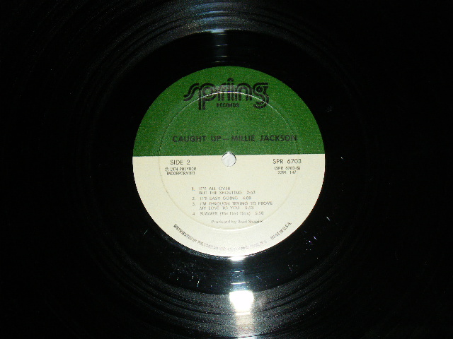 画像: MILLIE JACKSON - ALL THE WAY LOVER (Ex++/MINT-)  / 1977 US AMERICA ORIGINAL "PROMO ONLY" Used 12"