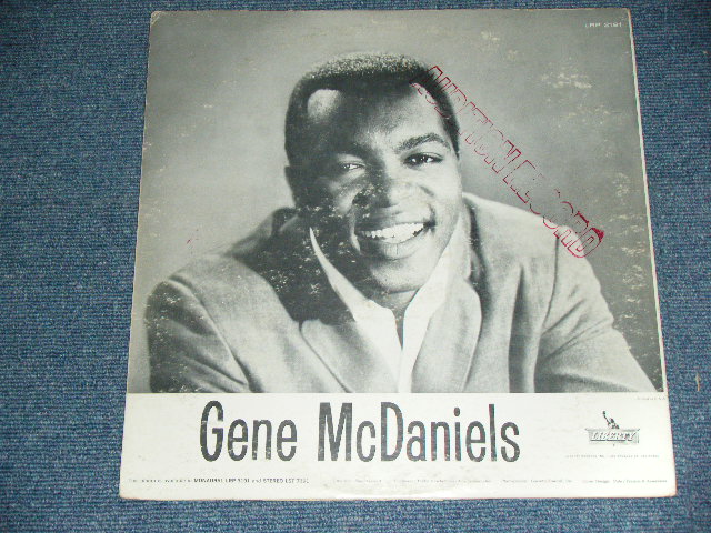 画像: GENE McDANIELS (EUGENE MCDANIELS  ) -100 LBS. OF CLAY! / 1961 US AMERICA ORIGINAL "Audition Label PROMO" MONO Used LP 