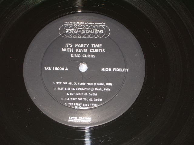 画像: KING CURTIS - IT'S PARTY TIME WITH KING CURTIS / 1962 US ORIGINAL MONO LP 