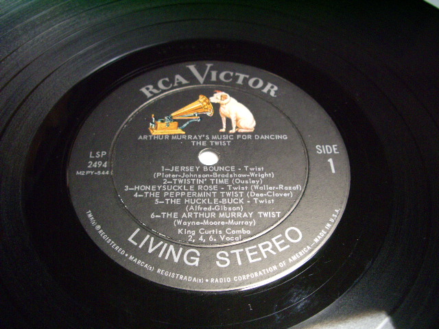 画像: KING CURTIS - THE TWIST! ARTHUR MURRAY'S MUSIC FOR DANCING (Ex++/MINT-)   / 1962 US AMERICA ORIGINAL STEREO  Used LP 