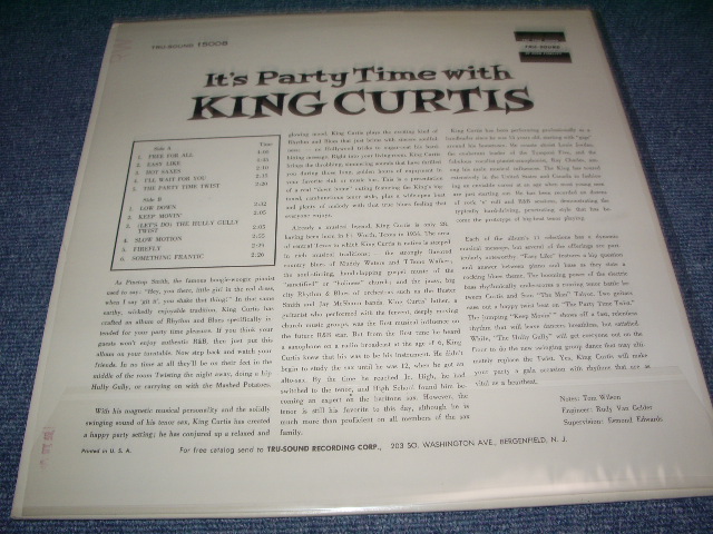 画像: KING CURTIS - IT'S PARTY TIME WITH / 1962 US ORIGINAL MONO LP