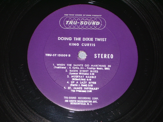 画像: KING CURTIS - DOING THE DIXIE TWIST / 1962 US ORIGINAL STEREO LP 