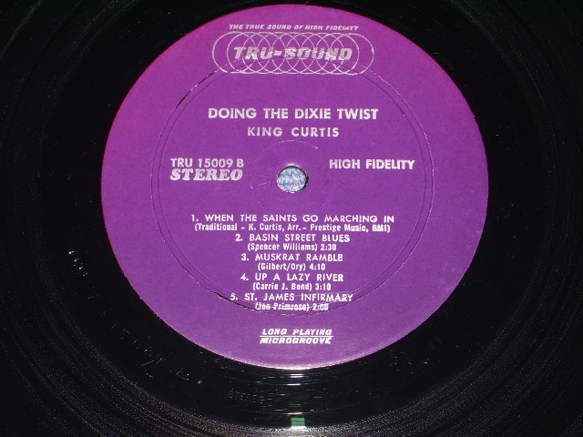 画像: KING CURTIS - DOING THE DIXIE TWIST (Ex+++/MINT-) / 1962 US ORIGINAL STEREO LP 