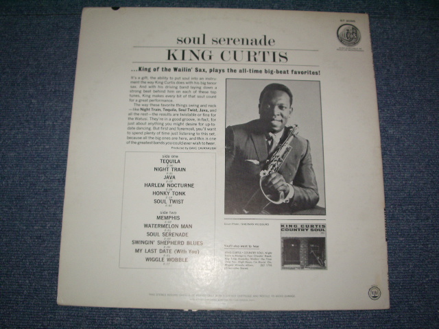 画像: KING CURTIS - SOUL SERENADE / 1964 US ORIGINAL MONO LP 