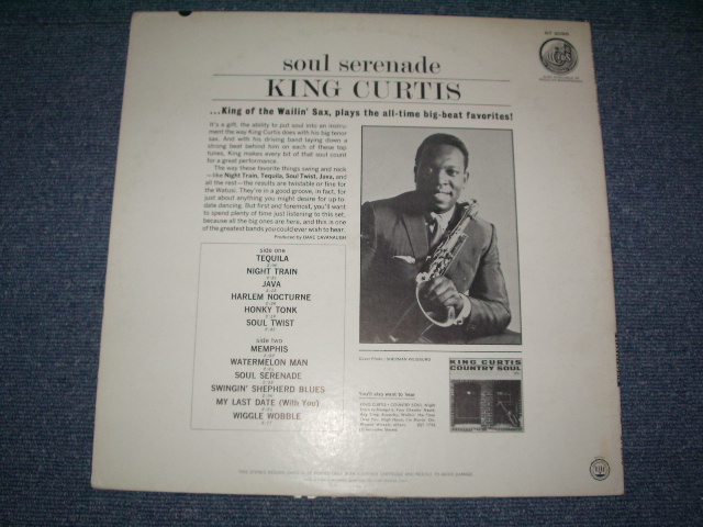 画像: KING CURTIS - SOUL SERENADE / 1964 US ORIGINAL STEREO LP 