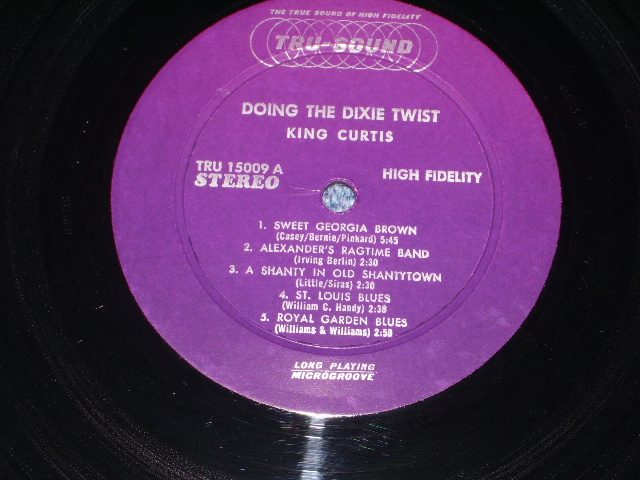 画像: KING CURTIS - DOING THE DIXIE TWIST (Ex+++/MINT-) / 1962 US ORIGINAL STEREO LP 