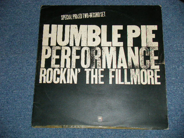 画像: HUMBLE PIE - PERFORMANCE ROCKIN' THE FILMORE  (Matrix #A-1/B-1/C-1/D-1 )  ( Ex/Ex+++ )   / 1974 UK ENGLAND "2nd Press Label"  Used 2-LP