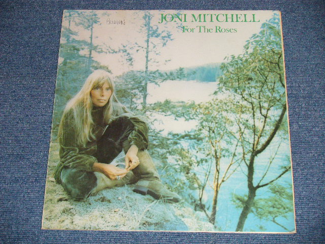 画像: JONI MITCHELL  - FOR THE ROSES ( "ST-AS-722647 MO"on Label) (Matrix #  ST-AS-722647-AA 11T  △17398(2)PR /  ST-AS-722648-BB V2 AT 1 △17398X(6)) ( Ex+/Ex++,Ex++ Looks;Ex ) / 1972 US AMERICA ORIGINAL "1st Press  Label"  Used LP 