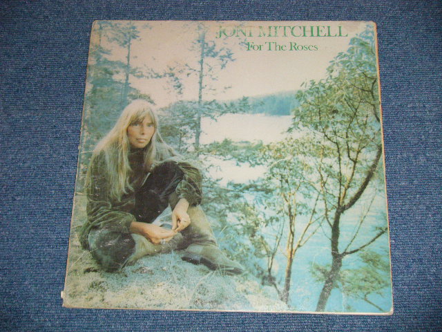 画像: JONI MITCHELL  - FOR THE ROSES ( "ST-AS-722647 MO"on Label : B-SideHave EAGLES Label...Mistake) (Matrix #  ST-AS-722647-BB V  △17398(7)/ ST-AS-722648-BB  V2 AT 1 △17398X(4))( VG++/Ex++ ) / 1972 US AMERICA ORIGINAL "1st Press  Label"  Used LP 