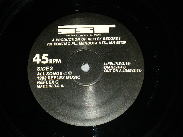 画像: HUSKER DU -  METAL CIRCUS   ( Ex+++MINT-)   / 1983  US AMERICA  ORIGINAL Used LP 