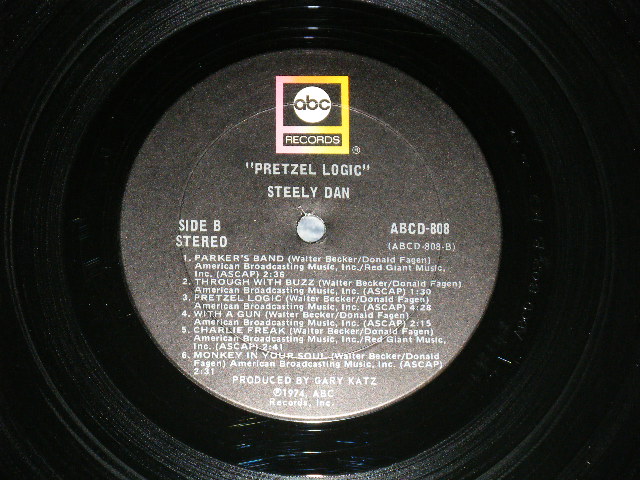画像: STEELY DAN - PRETZEL LOGIC ( Matrix # RE2 // 2 A2 / RE2-2 A2 )  (Ex+/Ex+++, Looks:Ex++ , Ex+++)  / 1974  US AMERICA ORIGINAL 1st Press " BLACK Label" Used LP 