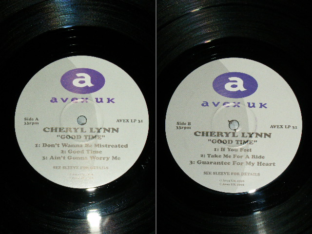 画像: CHERYL LYNN - GOODTIME ( MINT-/MINT-) / 1996 UK ENGLAND  Used  2-LP's 