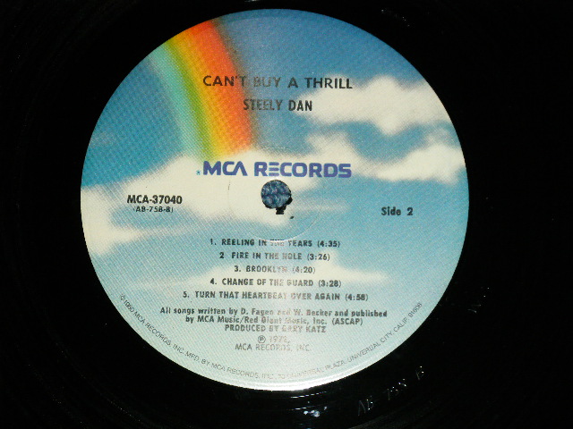 画像: STEELY DAN - CAN'T BUY A THRILL( MINT-/MINT-)  / 1980 US AMERICA ORIGINAL REISSUE  Used LP 