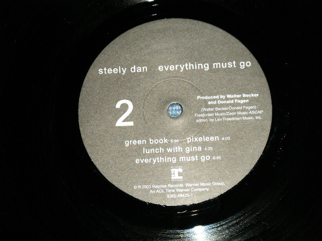画像: STEELY DAN -  EVERYTHING MUST GO  ( Ex++/MINT- )  /  2003 GERMAN GERMANY  ORIGINAL "LIMITED" Used LP 