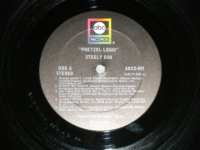 画像: STEELY DAN - PRETZEL LOGIC ( Matrix # RE2 // 2 A2 / RE2-2 A2 )  (Ex+/Ex+++, Looks:Ex++ , Ex+++)  / 1974  US AMERICA ORIGINAL 1st Press " BLACK Label" Used LP 