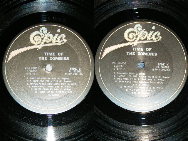 画像: THE ZOMBIES - TIME OF THE ZOMBIES ( Ex+/Ex+++ ) / 1974 US AMERICA ORIGINALUsed 2-LP's 