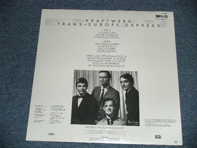 画像: 's KRAFTWERK - TRANS EUROPE EXPRESS  ( SEALED )  / 19?? US AMERICA REISSUE "BRAND NEW SEALED" LP