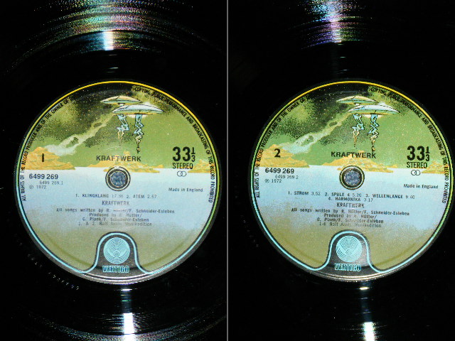 画像: KRAFTWERK -  KRAFTWERK( Ex+/Ex++ )   / 197? UK ENGLAND "STARSHIP Label" Used 2-LP