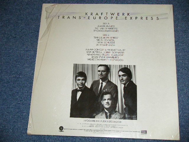 画像: KRAFTWERK - TRANS EUROPE EXPRESS ( Ex++/Ex++ )  / 1977 US AMERICA ORIGINAL Used LP 