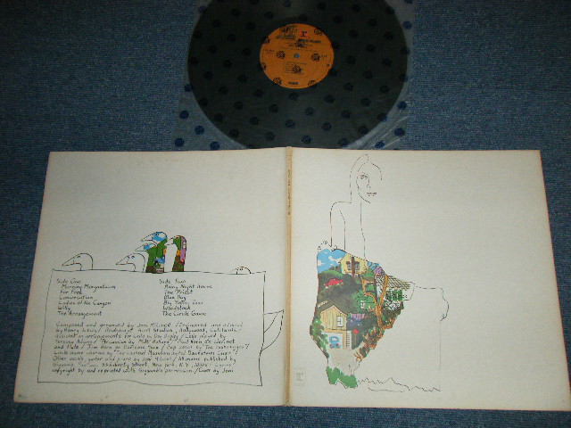 画像1: JONI MITCHELL  - LADIES OF THE CANYON (Matrix #A) RS-6376 -LW5 ✲  B) RS-6376 LW3  ✲) "Capitol Records Pressing Plant, Los Angeles" (Ex+/MINT- Looks:Ex++ A-1,2:Press MissEDSP)  /1970 US AMERICA ORIGINAL "BROWN with "r' Logo on Top Label" Used LP