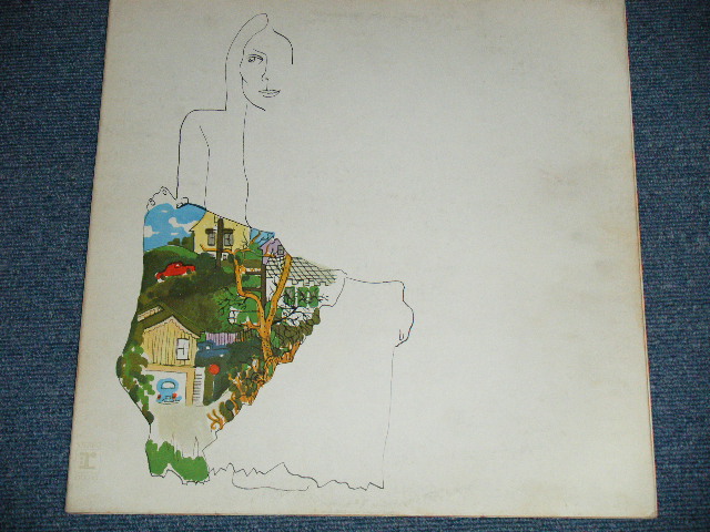 画像: JONI MITCHELL  - LADIES OF THE CANYON ( Matrix # : RS-6376  30992-A 1B / RS-6376  30993-B 1A  / 1970  US AMERICA ORIGINAL "2nd Press'r' Logo on Top Label" Used  LP 