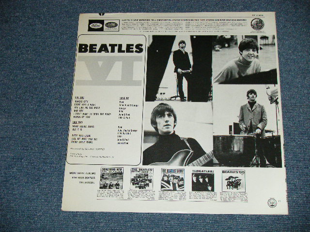 画像: The BEATLES - BEATLES VI (Matrix #A)fST-1-2358-A20 #2─◁  B)ST-2-2358-F22  ─◁ MASTERED BY CAPITOL) "WINCHESTER Press in VIRGINIA"(MINT-/MINT-) / 1971 Version US AMERICA "mfd. by Apple on Label" "GOLD RECORD on FRONT Cover"  STEREO Used LP 