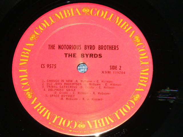 画像: THE BYRDS - THE NOTORIOUS BYRD BROTHERS ( Matrix # 1K/1AB )  (Ex/VG+++ ) / 1971 US AMERICA "2nd Press Label" STEREO Used LP 