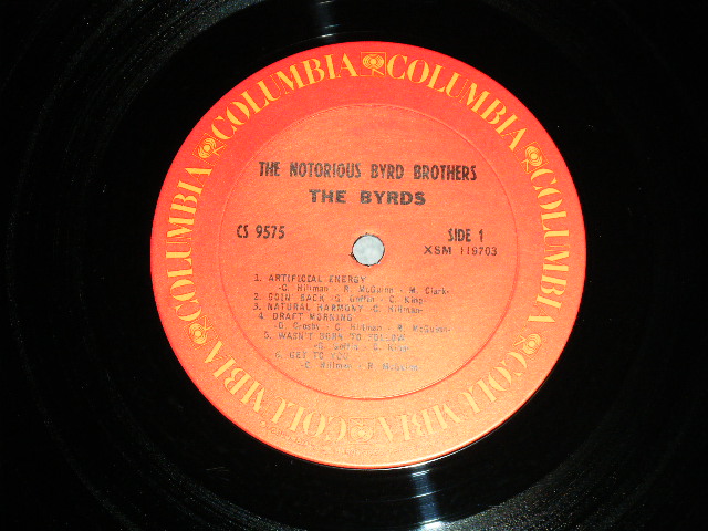 画像: THE BYRDS - THE NOTORIOUS BYRD BROTHERS ( Matrix # 11C/1H )  (Ex++,Ex+++/Ex+++ Looks:MINT-  ) / 1973 Version Company Sleeve  US AMERICA "2nd Press Label" STEREO Used LP 