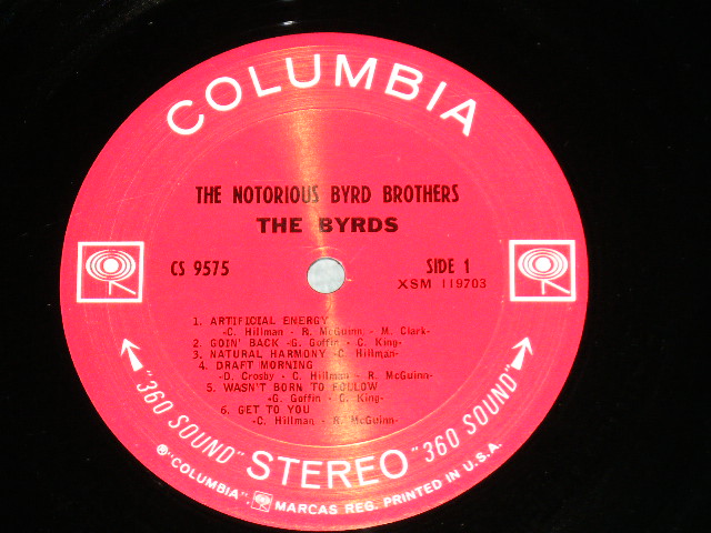 画像: THE BYRDS - THE NOTORIOUS BYRD BROTHERS ( Matrix # 1F/1E )  ( Ex+/Ex+++ Looks:Ex++  ) / 1968 US AMERICA ORIGINAL 1st Press "360 Sound Label" STEREO Used LP