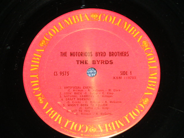 画像: THE BYRDS - THE NOTORIOUS BYRD BROTHERS ( Matrix # 1K/1AB )  (Ex/VG+++ ) / 1971 US AMERICA "2nd Press Label" STEREO Used LP 
