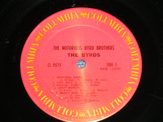 画像: THE BYRDS - THE NOTORIOUS BYRD BROTHERS ( Matrix # 1K/1AB )  (Ex/VG+++ ) / 1971 US AMERICA "2nd Press Label" STEREO Used LP 