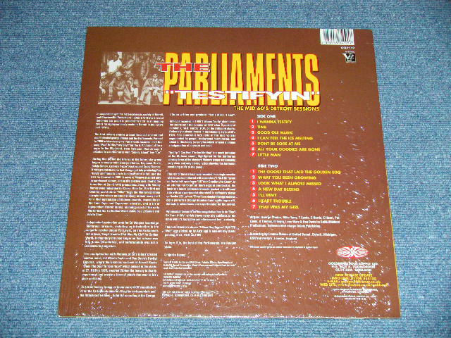 画像: THE PARLIAMENTS -  TESTIFYIN ( SEALED )  /  UK ENGLAND  REISSUE "BRAND NEW SEALED" LP 