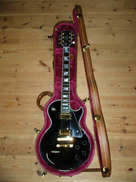 画像: GIBSON ギブソン 2000 LES PAUL CUSTOM : BLACK with EBONY FINGERBOARD : MADE in USA AMERICA with ORIGINAL Hard Case 