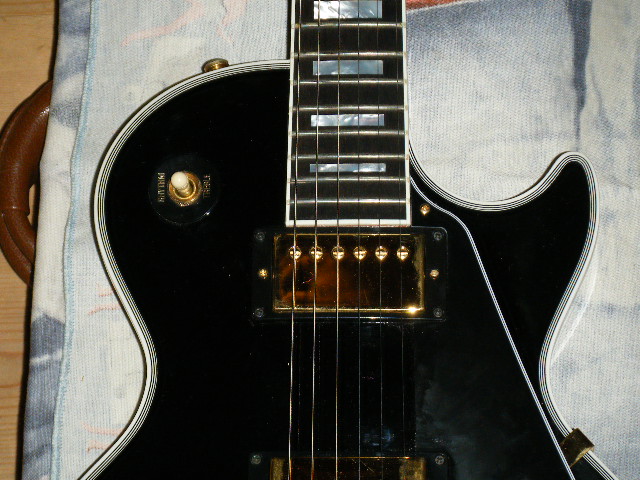 画像: GIBSON ギブソン 2000 LES PAUL CUSTOM : BLACK with EBONY FINGERBOARD : MADE in USA AMERICA with ORIGINAL Hard Case 