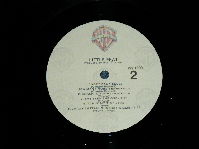 画像: LITTLE FEAT - LITTLE FEAT ( Debut Album )  ( Ex+++/MINT-) / Early 1980's  US AMERICA "3rd Press Label Version"  Used LP 