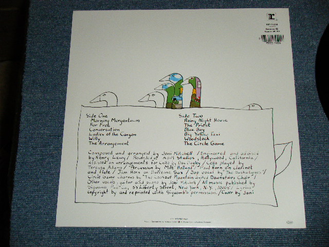 画像: JONI MITCHELL  - LADIES OF THE CANYON ( NEW )  / 1990's?  GERMAN GERMANY REISSUE "BRAND NEW" LP 