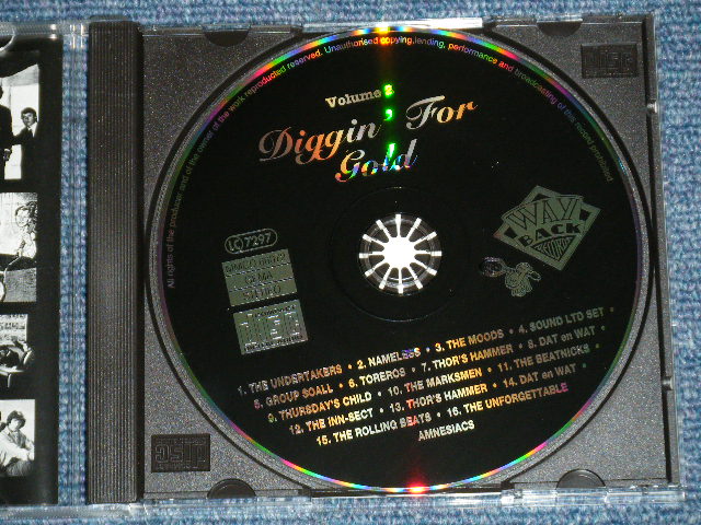 画像: va OMNIBUS - DIGGIN' FOR GOLD Volume 2  ( MINT-/MINT )   / HOLLAND / GERMANY Press Used CD